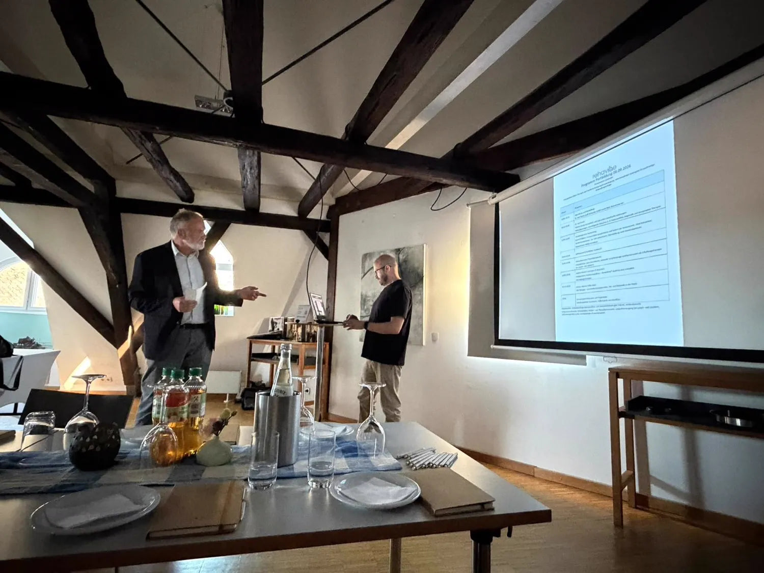 Fachprogramm der Ärzteveranstaltung Kompression verbindet in Winningen