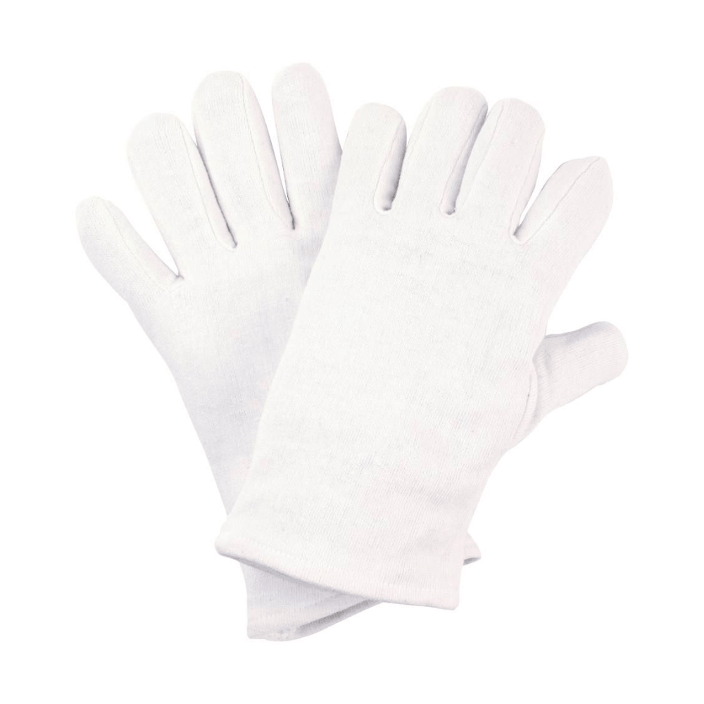 baumwollhandschuhe weiß gebleicht, 12 Paar atmungsaktive Baumwoll-Trikot-Handschuhe für Montage, Pflege und empfindliche Materialien