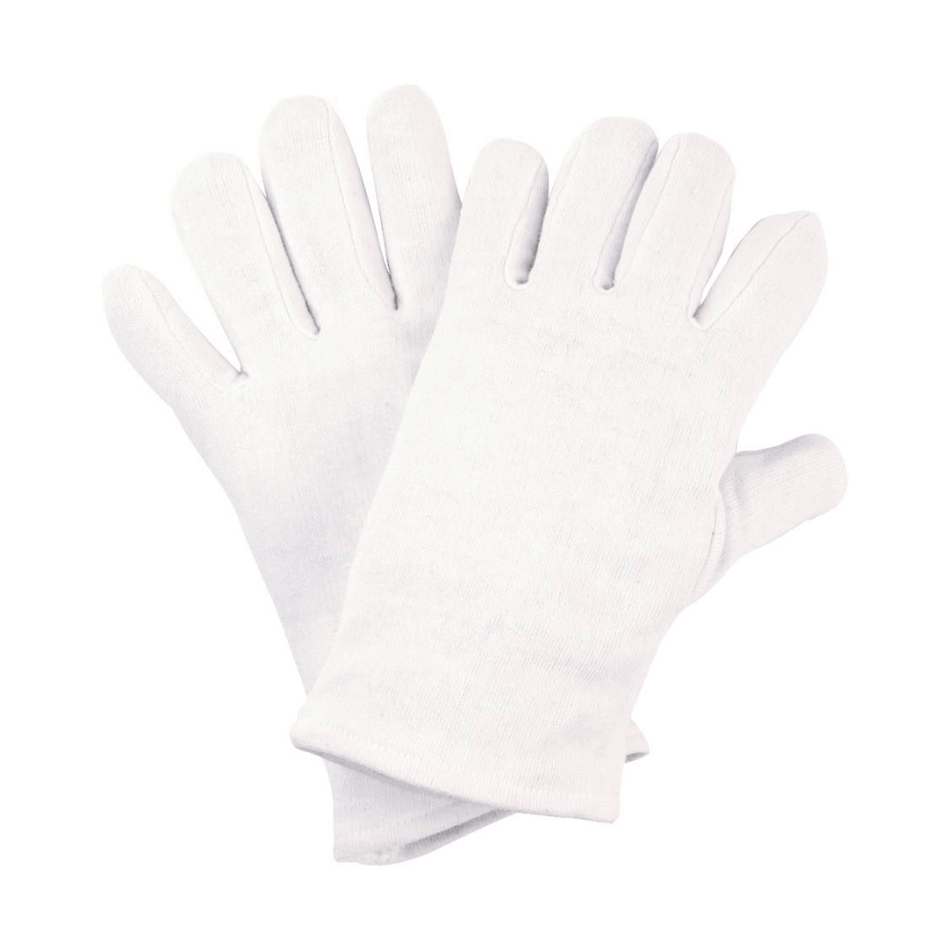  baumwollhandschuhe weiß gebleicht, 12 Paar atmungsaktive Baumwoll-Trikot-Handschuhe für Montage, Pflege und empfindliche Materialien