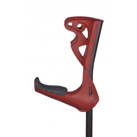 Unterarmgehstütze Opti-Comfort ergonomisch & stoßdämpfend mit rutschfester, leiser Krückenkapsel für sicheren Halt