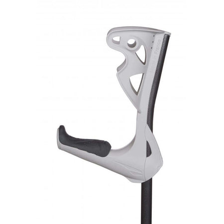 Unterarmgehstütze Opti-Comfort mit ergonomischem Griff und stoßdämpfender, rutschfester Krückenkapsel für sicheren Halt