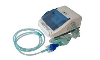 Inhalator Kompressor leiser Kompressor-Inhalator für Asthma & Bronchitis mit Vernebler, Maske und Schlauch für Atemtherapie