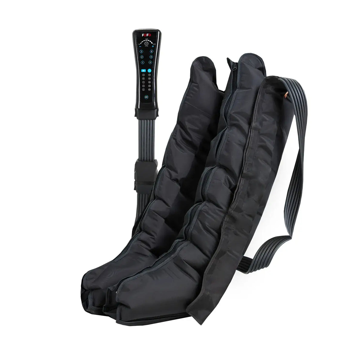 Luftkompressionssystem LKS FO3003C mit 6-Kammer-Manschetten und Steuergerät zur Lymphdrainage, Massage und Regeneration