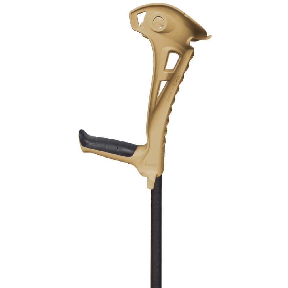 Unterarmgehstütze Safe Walk stoßdämpfend, ergonomischer Griff, rutschfestes Ball-Kapsel-System, höhenverstellbar