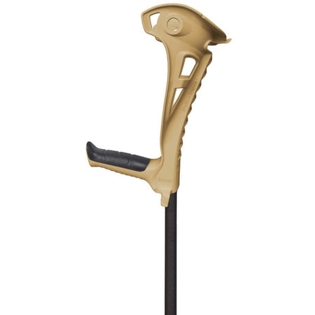 Unterarmgehstütze Safe Walk stoßdämpfend, ergonomischer Griff, rutschfestes Ball-Kapsel-System, höhenverstellbar