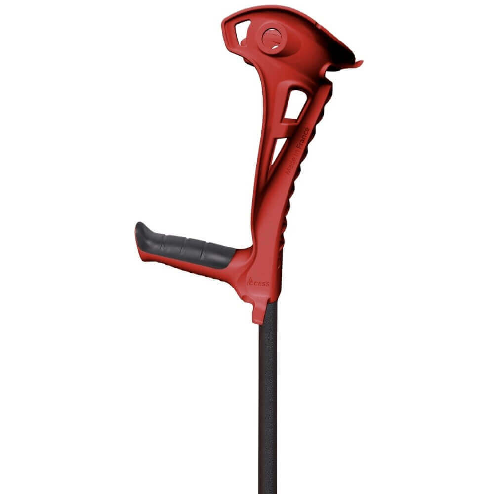 Unterarmgehstütze Safe Walk stoßdämpfend und ergonomisch, höhenverstellbar mit rutschfestem Griff und Ball-Kapsel-System