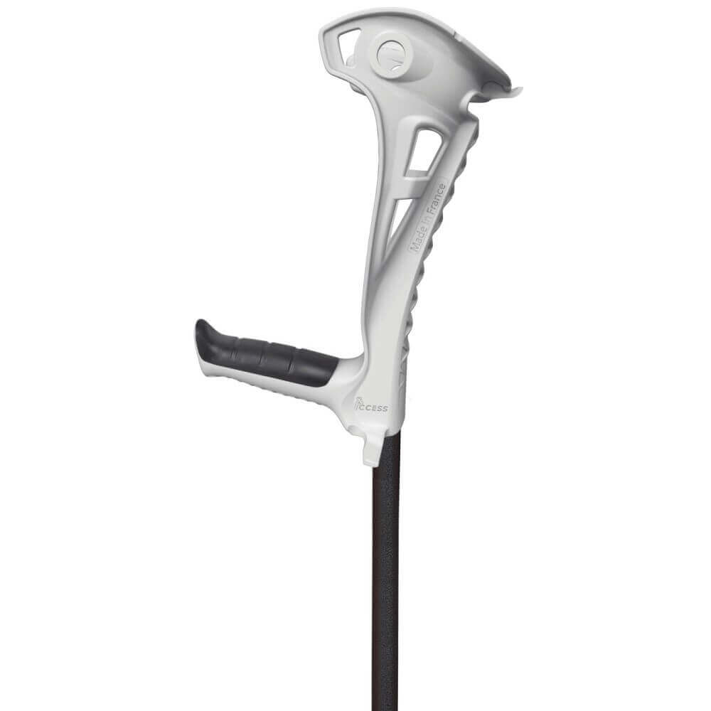Unterarmgehstütze Safe Walk – ergonomischer Griff, stoßdämpfend, rutschfest mit Ball-Kapsel-System, höhenverstellbar