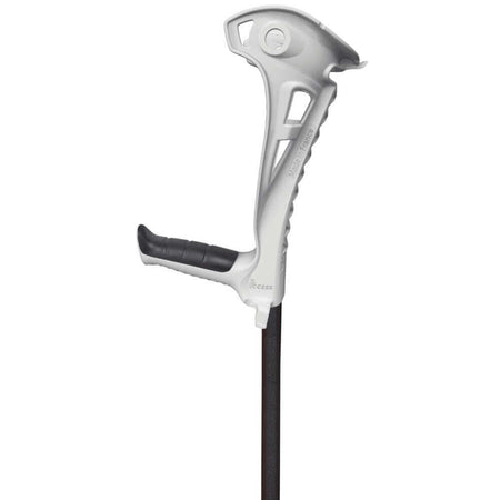 Unterarmgehstütze Safe Walk – ergonomischer Griff, stoßdämpfend, rutschfest mit Ball-Kapsel-System, höhenverstellbar