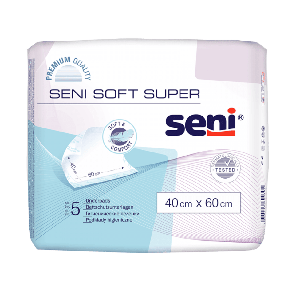 Seni Soft Super Bettschutzunterlagen, verschiedene Größen