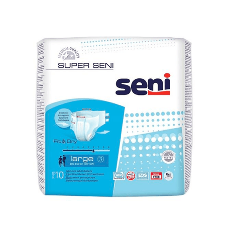Inkontinenzhosen Super Seni large – atmungsaktive Inkontinenzhose mit sicherer Saugkraft, geeignet für mobile und bettlägerige Personen