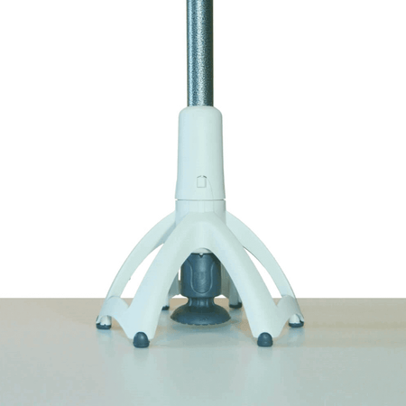 Tripod Standfuß Unterarmgehstützen rutschfest & stabil – dreibeiniger Standfuß für sicheren Halt auf glatten Flächen