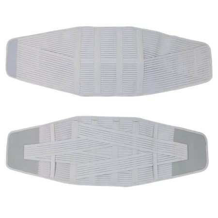 Wirbelsäulenorthese 32 cm Lendenstütze – stabilisierende Rückenorthese/ Lendenbandage zur starken Unterstützung der Lendenwirbelsäule