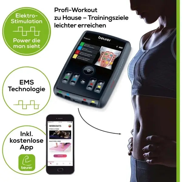 EMS Muskelstimulationsgerät mit App-Steuerung – EM 95-Rehavibe