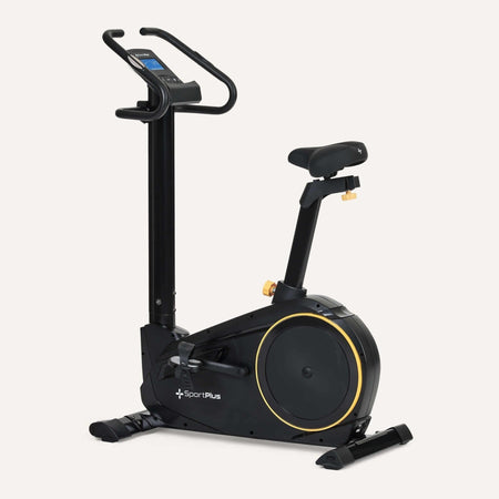 Heimtrainer App kompatibel mit motorisiertem Magnetwiderstand, wattgesteuert bis 225 W, stabiler Ergometer fürs Training zu Hause