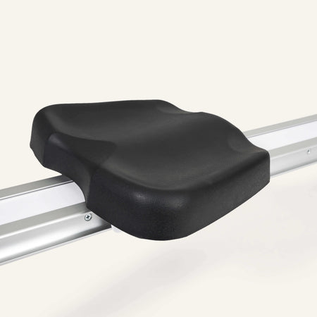 Magnetisches Rudergerät mit App-Kompatibilität & 8 Widerstandsstufen – gepolsterter ergonomischer Sitz auf Laufschiene